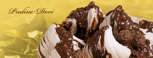ijs met praline dore