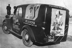Bus Stella italiaans ijs Historie prodotti stella foto